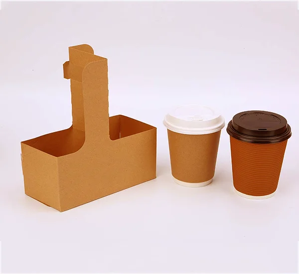 Cardboard Coffee Cup Carrier Solution