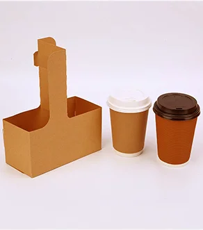 Cardboard Coffee Cup Carrier