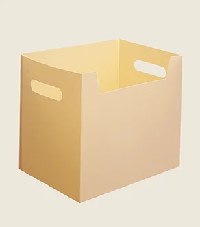 Cardboard File Storage Box with Handle