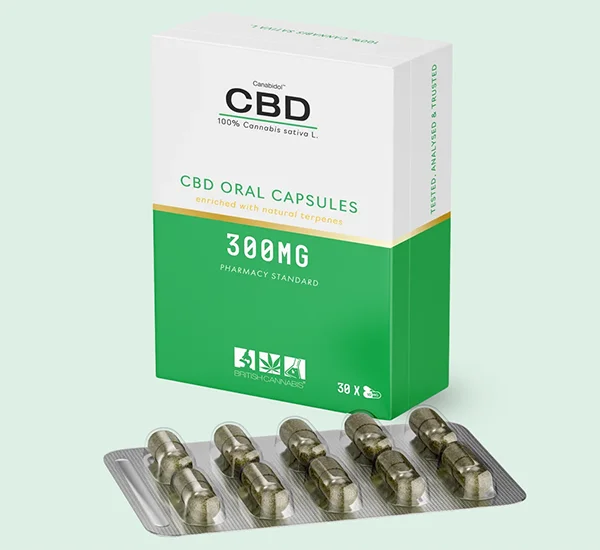 CBD Capsule Packaging Box