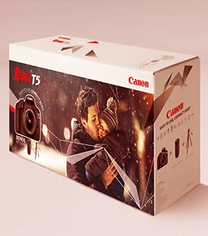 Digital Camera Box Packaging