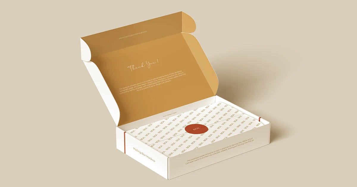 E Commerce Shipping Boxes Custom Packaging For Online Retail