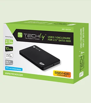 External Hard Drive Box Packaging