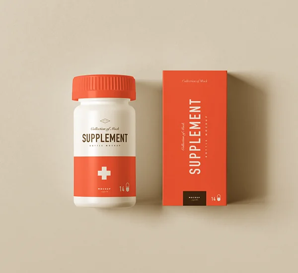 Healthcare Supplement Packaging Box