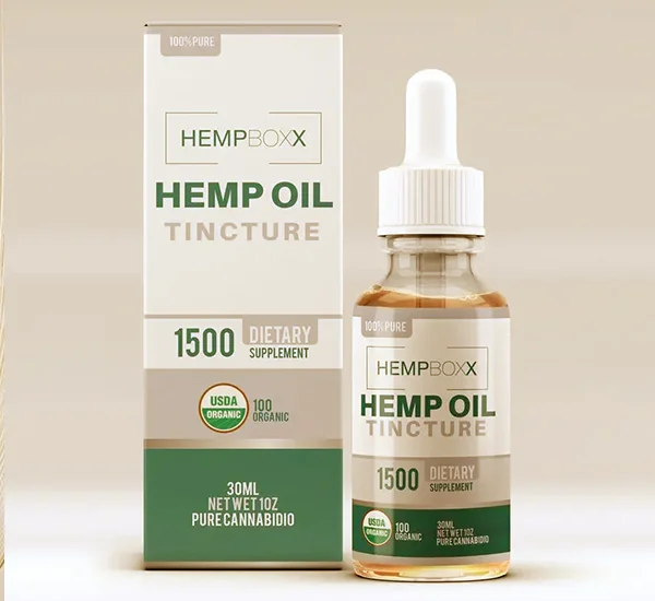 Hemp Oil Packaging Box