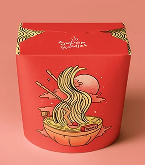 Noodle Box Packaging