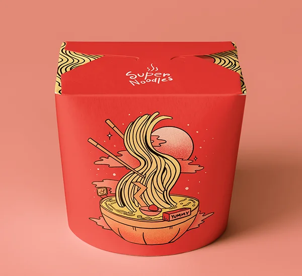 Noodle Packaging Box