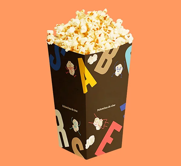 Popcorn Packaging Box