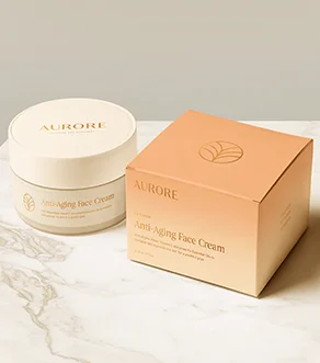 Skincare Jar Box Packaging