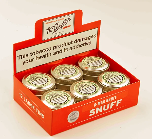 Smokeless Tobacco Packaging Box